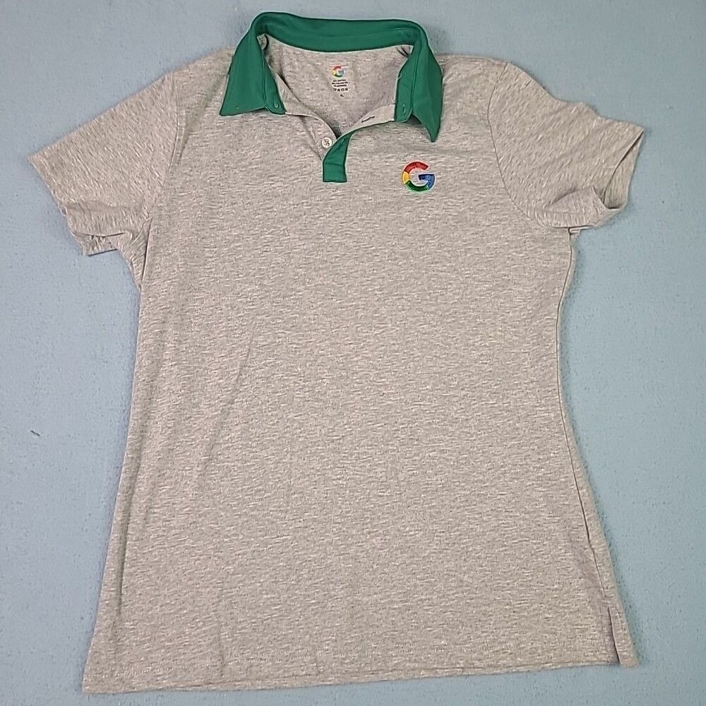 Google Polo Shirt Women's Xtra Large  XL Employee Work Uniform Tech Computer...